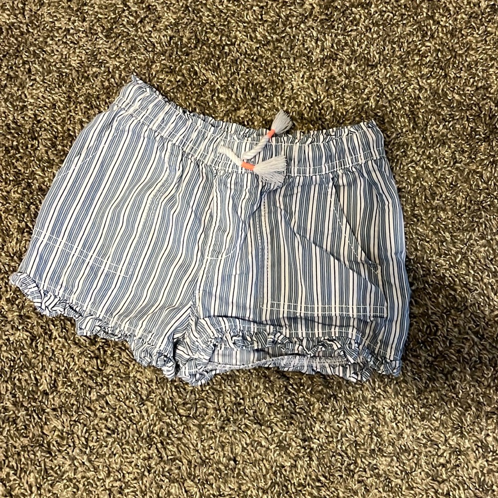 GAP toddler girl Chambray Pull-On Shorts